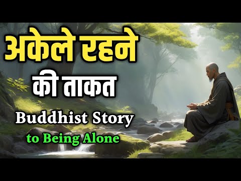 अकेले रहने की ताकत को समझो | being alon | Buddhist story | wisdom story, #wisdom