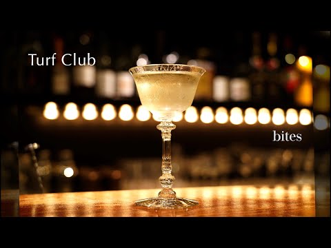 The classic cocktail Turf Club, Japanese bartender Shinobu Ishigaki