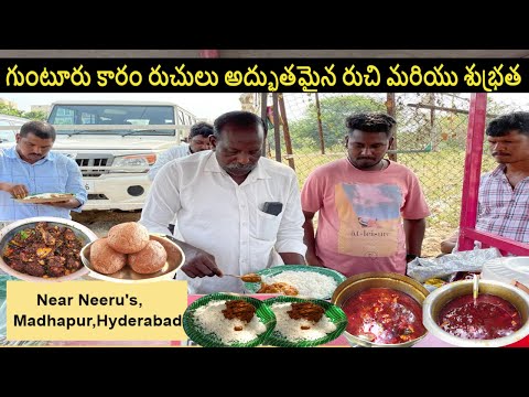 Cheapest Roadside Unlimited Meals | Hyderabad Street Food | Hard Working Man Selling Meals