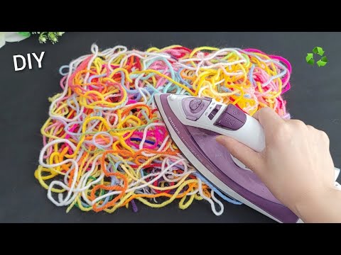 Don't Throw away leftover thread! Sensational Recycling Idea - Amazing crafts - DIY