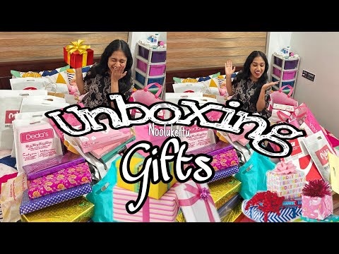 കുഞ്ഞിന്റെ നൂലുകെട്ട് gifts Unboxing~ Baby Dress Haul~ Aswathi Kiran