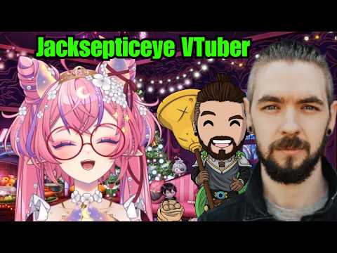 Ironmouse Raids Future VTuber Jacksepticeye