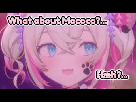 Mococo didn't last one day of 2025 without being needy... [hololive / fuwamoco]