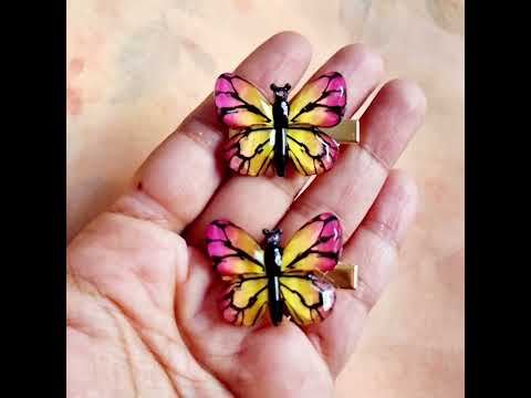 Butterfly hairclip just 30 #hairclip #exclusive #hairaccessories #hairstyles