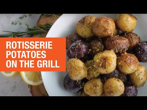 Rotisserie Potatoes on the Grill - Vegan BBQ | The Home Depot Canada