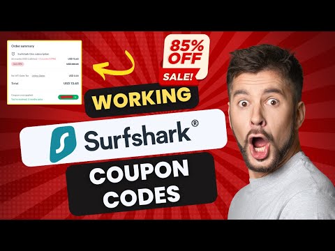 Surfshark Coupon Code 2024 - Working 85% Discount Deal on Its VPN