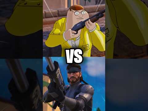 Peter Griffin vs Solid Snake in #fortnite #fortnitechapter5 #fortniteclips