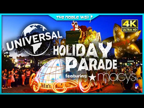 Universal’s Holiday Parade featuring Macy’s 2024 Full Show In 4K | Universal Orlando Resort