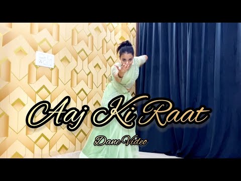 Aaj Ki Raat ( Stree )| Dance Video| Aaj Ki Raat Maza Hussan Ka| Tamanna Bhatia| Ishani Rocks