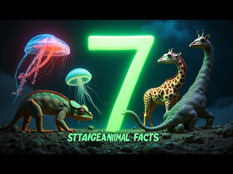 7 Strange Animal Facts That Sound Unreal #StrangeAnimals #WeirdFacts #NatureTrivia