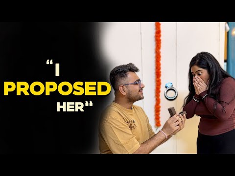 I Proposed Her 💍🫣♥️ - Vishakha and Divesh