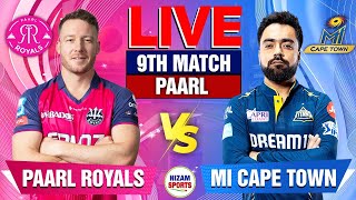 🔥SA20 Live: Paarl vs Cape Town | 8th Match | Live Cricket Score & Commentary