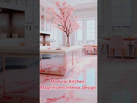 Modular Kitchen Magnificent Interior Design #modularkitchen #kitchen