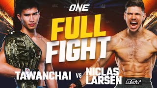 Muay Thai DEMOLITION 😤 Tawanchai vs. Larsen | Full Fight