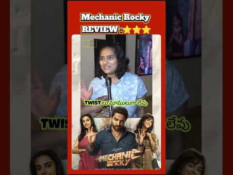 Mechanic Rocky Review by Fans #viswaksen #meenakshichaudhary #telugucinema #viralvideo