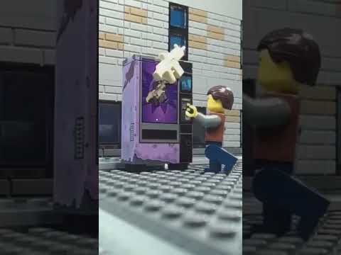 THE VENDING MACHINE #funny #viral #stopmotion #recommended #legosets #lego #fortnite