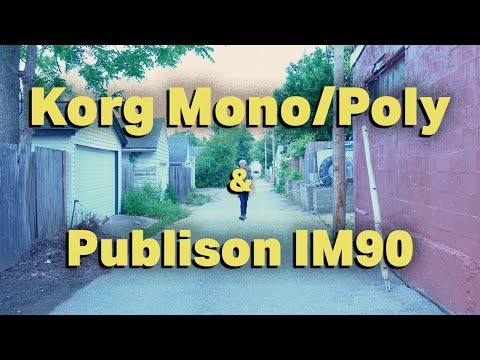 Tim’s Mono/Poly and Michael’s Publison IM90