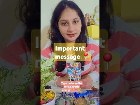 URGENT MESSAGE FROM DIVINE 🙏✨️🌸 #shortsfeed #tarot #hinditarot #trending #tarotreading #viralvideo