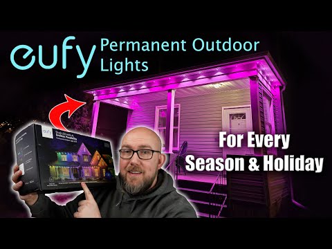 💘Valentine's Day 💖 Lighting or ANY Holiday | Programable eufy Permanent Outdoor Light E120