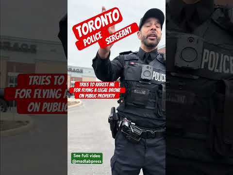 Toronto Police Sergeant Tries to Arrest Me for Filming in Public