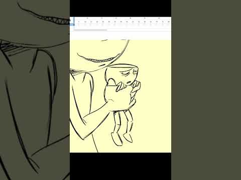 Drawing the Pour character #shorts