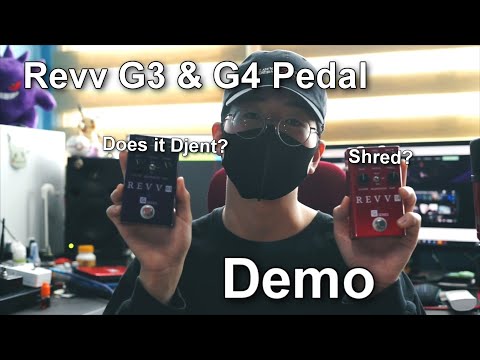 [JungMato] Revv G3 & Revv G4 디스토션 페달 리뷰