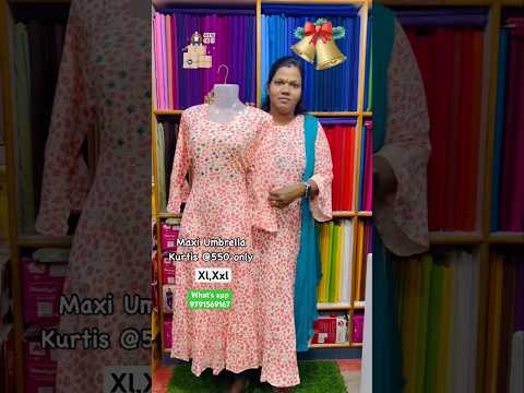 💥💥Maxi Umbrella Kurtis #newyear #chritsmas #ytshorts #trending #viral