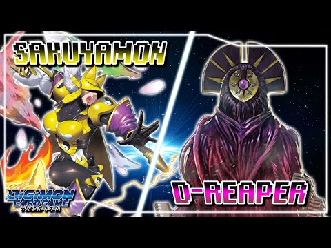 Digimon Card Game : Sakuyamon (Yellow) VS D-Reaper [EX-02]