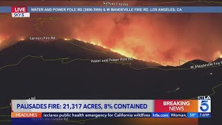 New evacuation orders, warnings as Palisades Fire threatens San Fernando Valley