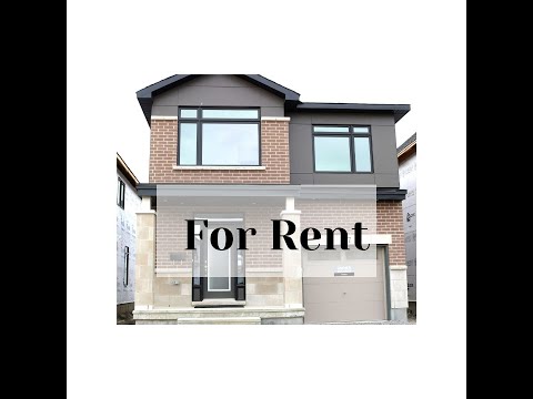 New Listing For Rent 307 Chamomile Way In Feedlay Creek Ottawa(RENTED)