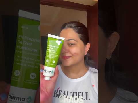 The Derma Co 5% Propylene Oil Free Moisturizer | first Impression | Moisturiser for Summer