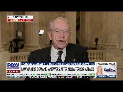 Grassley Joins Larry Kudlow on Fox Business to Discuss the Start of the 119th Congress