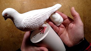 Foamy soap pooping pigeon - with schematic