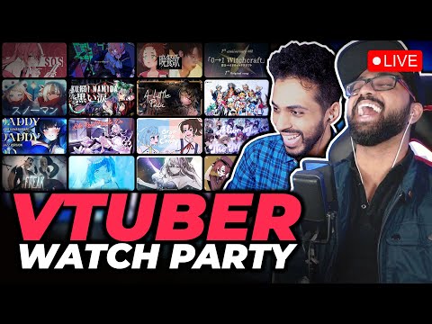 VTuber Watch Party! Reacting to YOUR VTuber Clips & Songs! #6