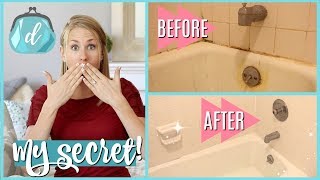 HOW TO CLEAN A MOLDY SHOWER (super satisfying clean with me!)