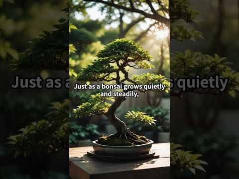 【BONSAI 30 (1/30)】The Power Within Silence #Zen #Calm #Serenity #InnerStrength #Philosophy