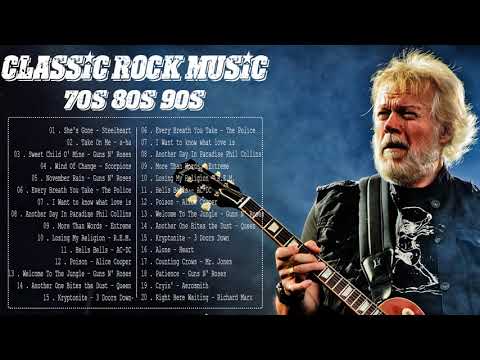 Classic Rock Music 70s 80s 90s | Rock Music Collection 2021 | Classic Rock Playlist