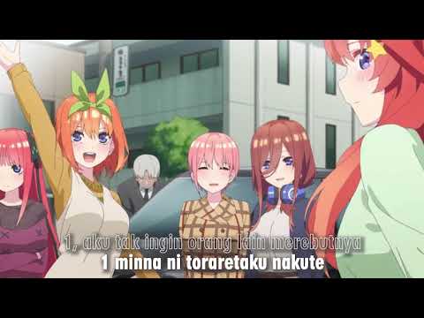 Opening Go-Toubun no Hanayome Season 2 [Lirik Romaji & Indonesia]