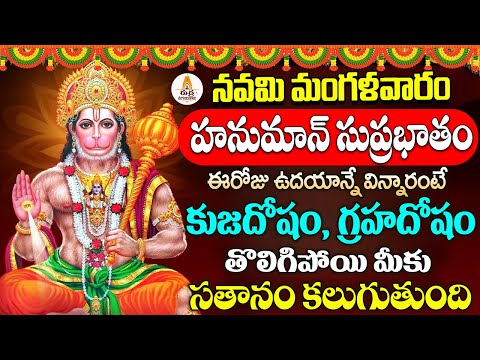 Hanuman Suprabhatam || Lord Hanuman 2024 Special Telugu Devotional Songs || Rudra Devotional