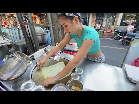 Famous Puy Roti Lady of Bangkok | Street Food