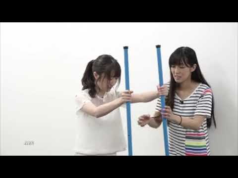 日笠日高的太阳公公组！第17回-玩怀旧游戏 ~ Hikasa Yoko (日笠陽子 ) and Hidaka Rina (日高里菜 ) try out stilt