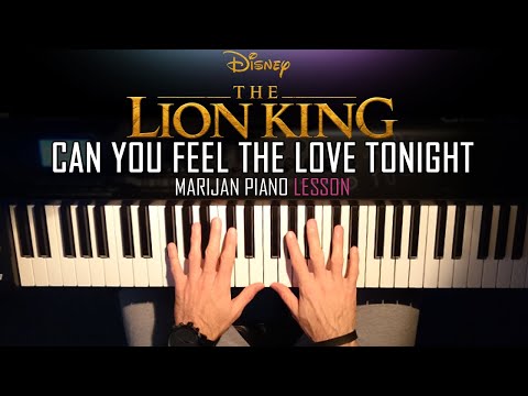 How To Play: The Lion King - Can You Feel The Love Tonight | Piano Tutorial Lesson + Sheets