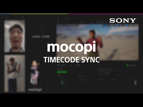 UPDATE ALERT! mocopi Timecode sync function demo