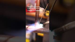 Brazing copper