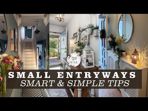 Small Entryway Solutions: Organize, Style, and Maximize Your Space. Simple mall Space Styling Tips