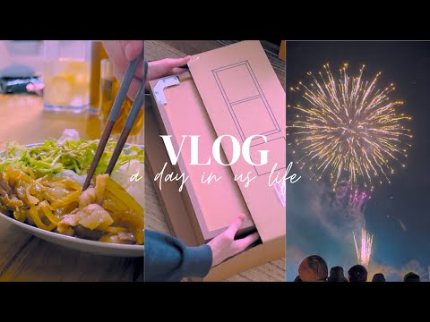 Vlog_ゆったりとした休日｜CIOモバイルバッテリー、無印良品の購入品開封｜冬の北海道のお祭り