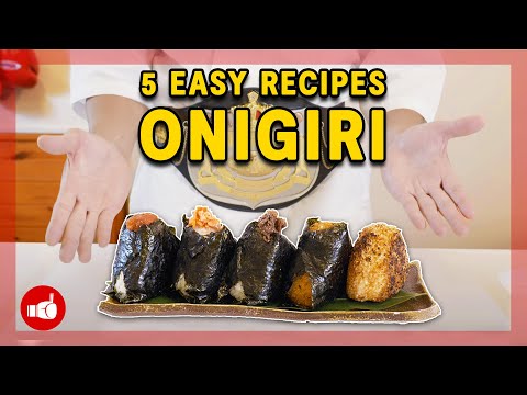 EASIEST Onigiri Recipes at Home! | Japanese Rice Balls