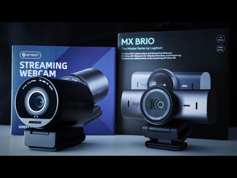 Best budget webcam in 2025? EMEET SmartCam S800 vs Logitech MX Brio Camera Comparison I Review