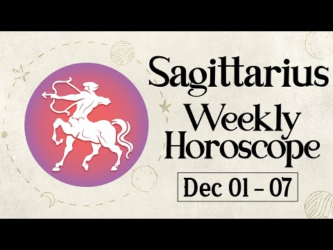 Sagittarius Weekly Horoscope: December 01 to 07, 2024