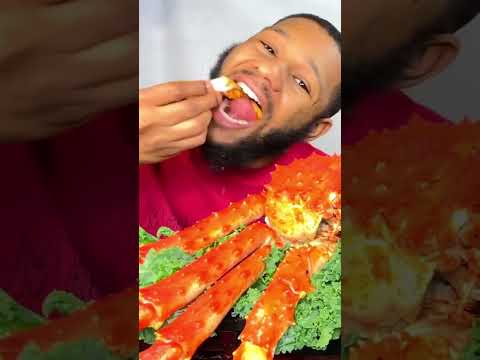 Juice Fresh King Crab Mukbang #seafoodboil #kingcrab #seafoodmikbang